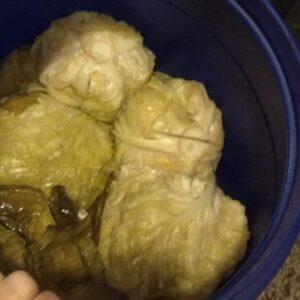 Varza murata - Kvašená zelná hlávka