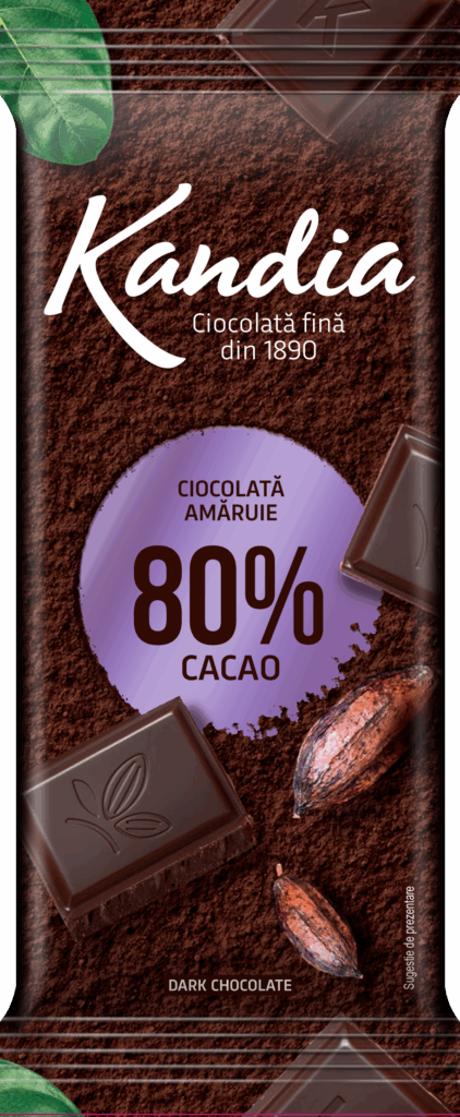 Kandia čokoláda 80% kakaa
