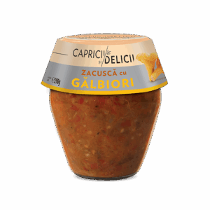 Zacusca cu galbiori Amfora Zacusca lilková s liškou obecnou  290g