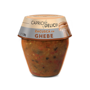 Zacusca cu ghebe  Zacusca lilková s václavkami  540g