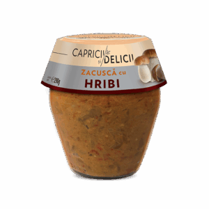 Zacusca cu grib  Zacusca s hřibem pravým  250g