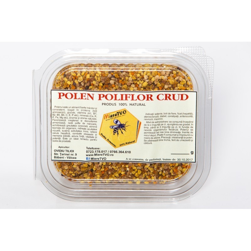 Polen Crud Caserola    Květový pyl v kelímku 100%   200g